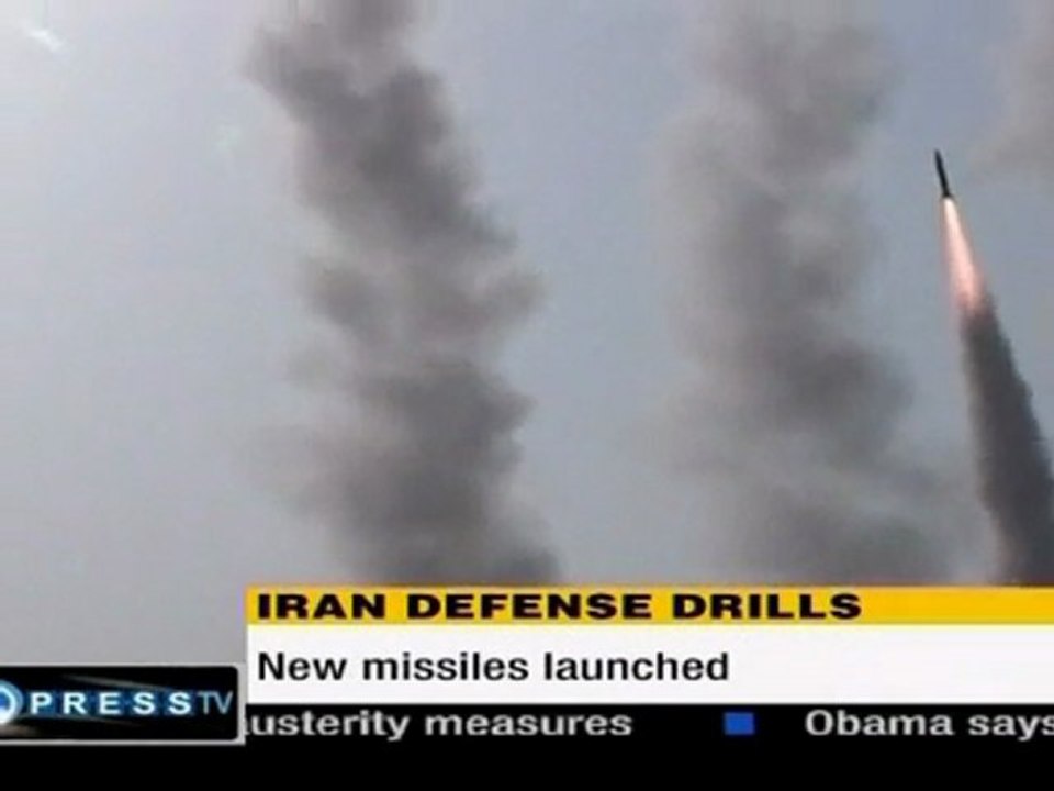 Missiles 'test fired' in Iran