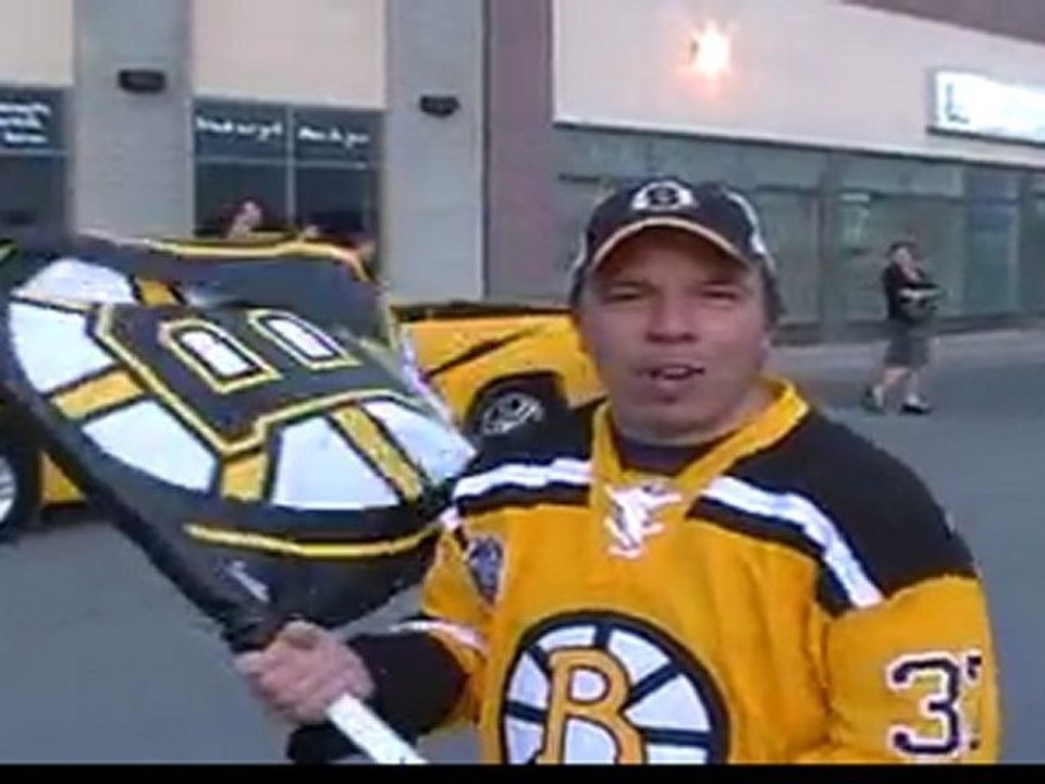 Parade dans la ville de Montmagny organisée par Jean-François Roy pour la victoire des Bruins de Boston