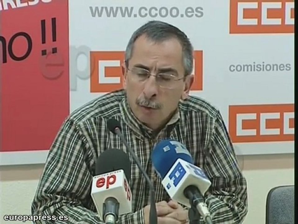 CC.OO valora datos del paro de febrero