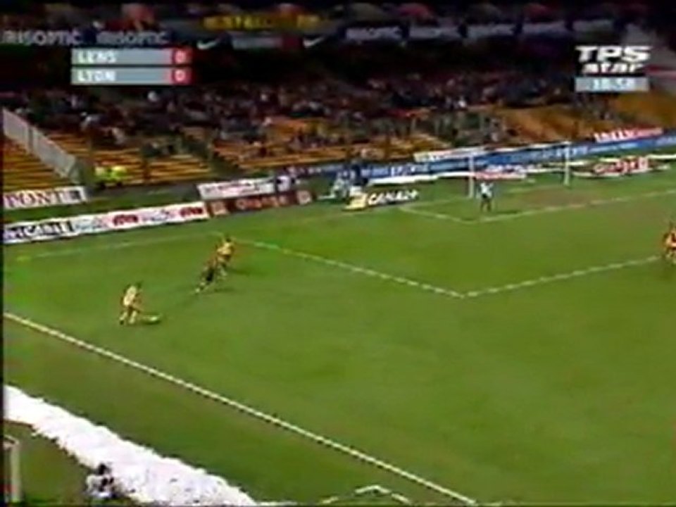 RC Lens - Olympique Lyonnais, L1, saison 2003/2004 (1ère mi-temps)