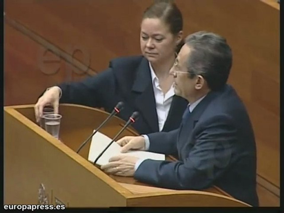 Francisco Camps en la sesión de control