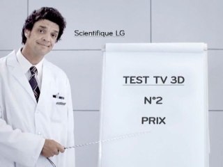 Des lunettes economiques. LG Cinema 3D.