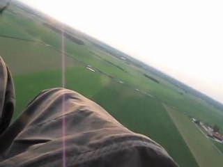 Descente et atterrissage en paramoteur