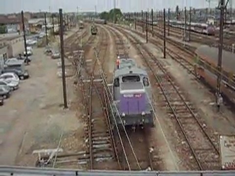 BB 163925 SNCF en manoeuvre