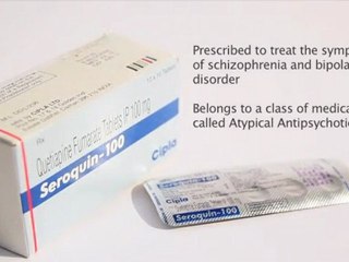 Buy Seroquel (Quetiapine) 100mg