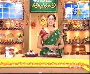 Abhiruchi  - Rava Cashew Pulave  -  AmericanCorn Soup  - Bread laddu -  4