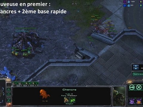Tuto SC2 : Départ 14 basin,15 gaz expand Zerg