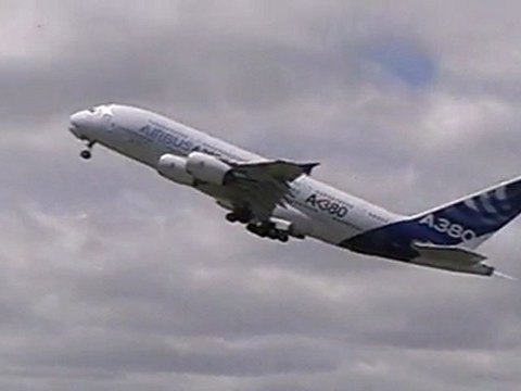 Salon du Bourget 2011 : L'Airbus A380