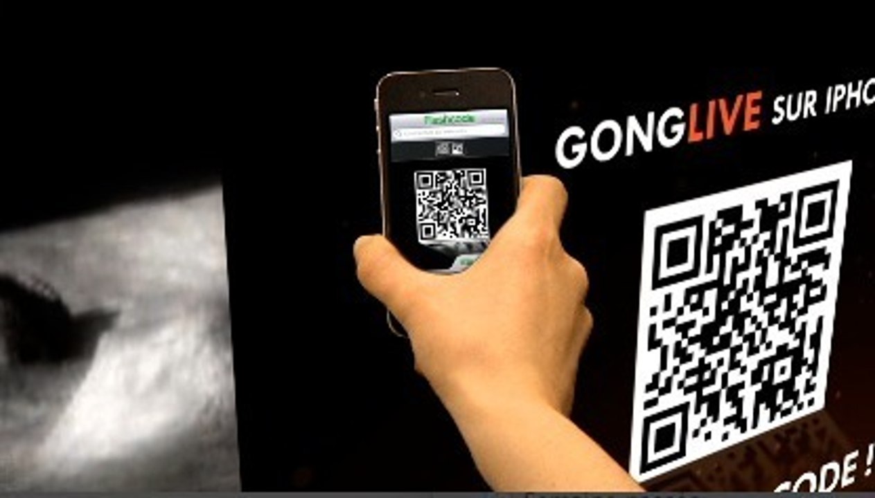 Le flashcode débarque sur GONG !
