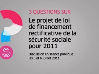 [Questions sur] Projet de loi de financement de la Sécurité Sociale pour 2011