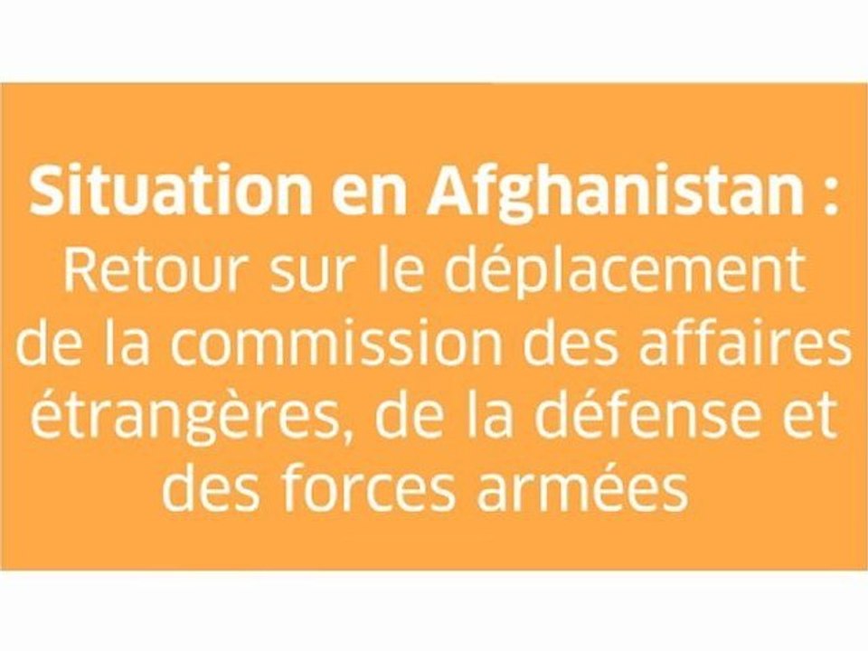 Retraits des forces armées françaises : où en est-on en l'Afghanistan ?