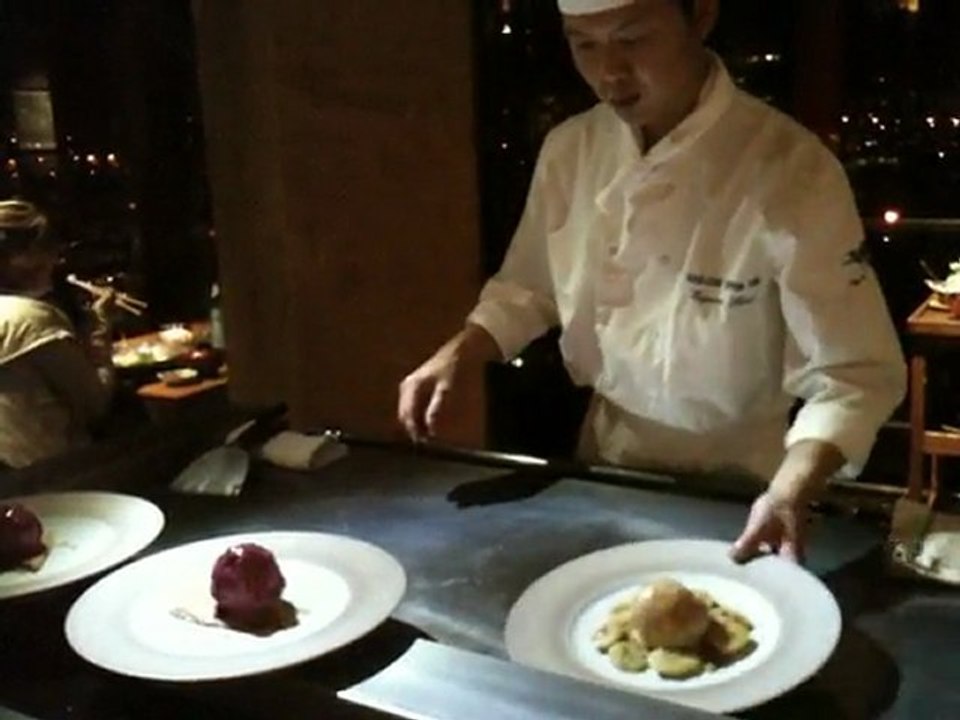 BENKAY, réalisation des fameuses Crêpes flambées Fujiyama