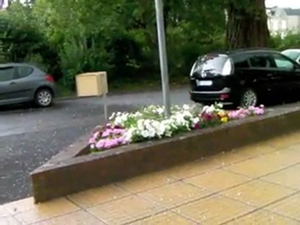 Violent orage de grêles en Avesnois-Thiérache