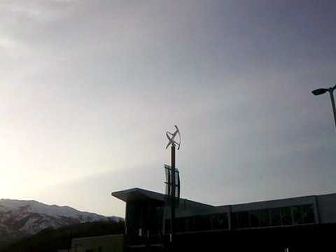 Urban Green Energy vertical axis wind turbine