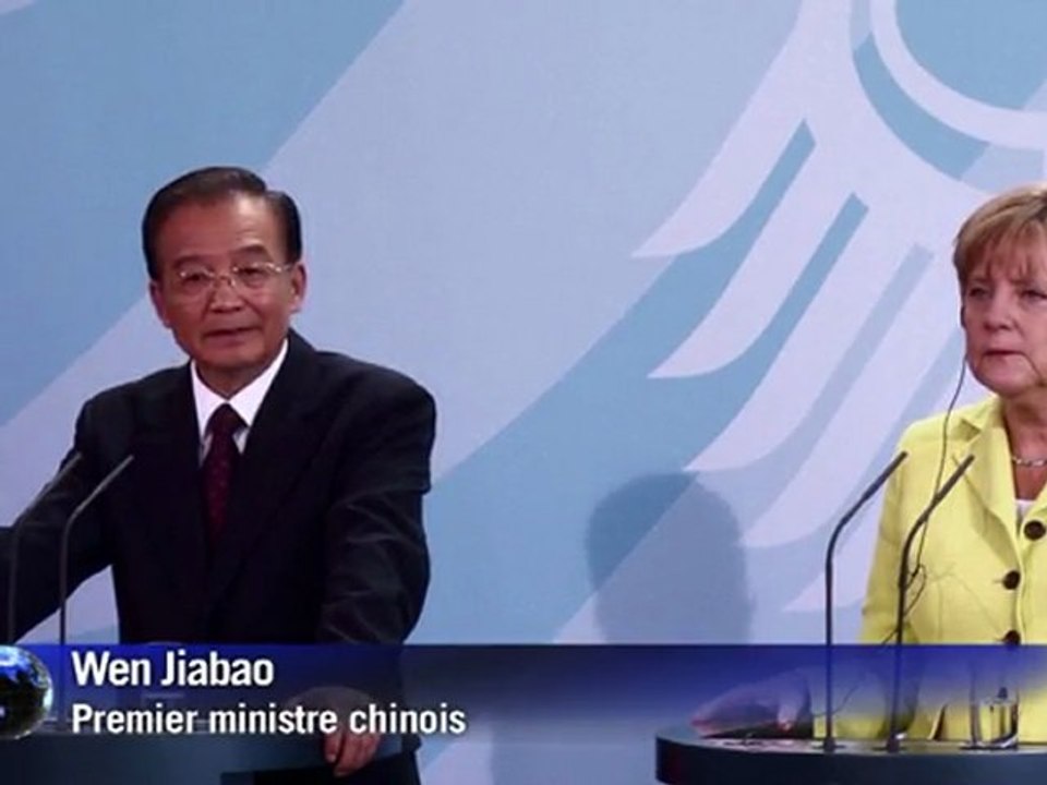 Gros contrats et divergences sur les droits de l'Homme entre Chine et Allemagne