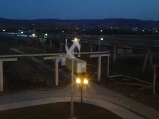 Urban Green Energy's eddy vertical axis wind turbine - Romania (Eastern Europe)