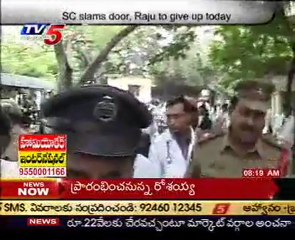 SC slams door, Satyam Raju to give up today