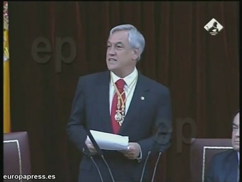 Bono y Piñera en el Congreso de los Diputados