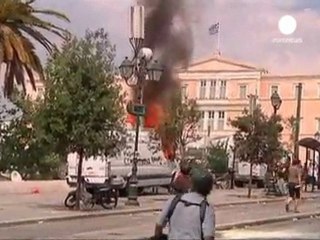 27 blessés dans des heurts à Athènes