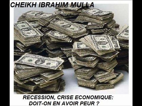 N°10 : RECESSION, CRISE ECONOMIQUE: DOIT-ON EN AVOIR PEUR ? _Cheikh Ibrahim Mulla