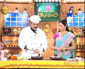 Abhiruchi - Recipes - Beerakaya Menthi Kura Pappu - 04th Dec 2010 - Part 01