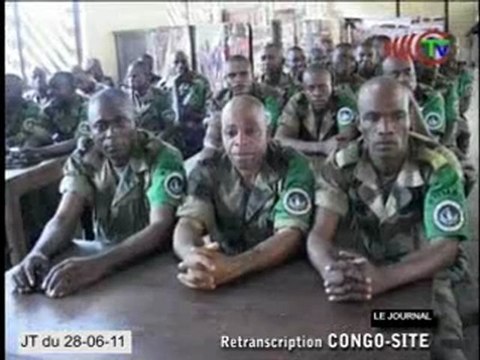 Le détachement congolais en RCA célèbre le 50ème anniversaire des FAC