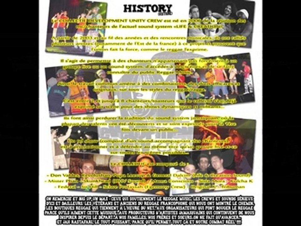 C'est la Honte - Don Valdes - Development Unity Crew street album 2010