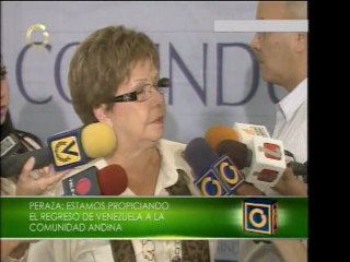 "Deberíamos volver a la Comunidad Andina"