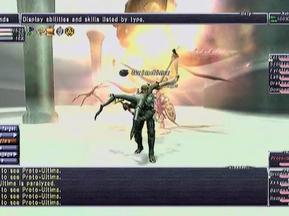 FFXI ProtoUltima NM fight