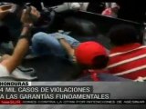 Resistencia hondureña documentó 4 mil violaciones a DDHH