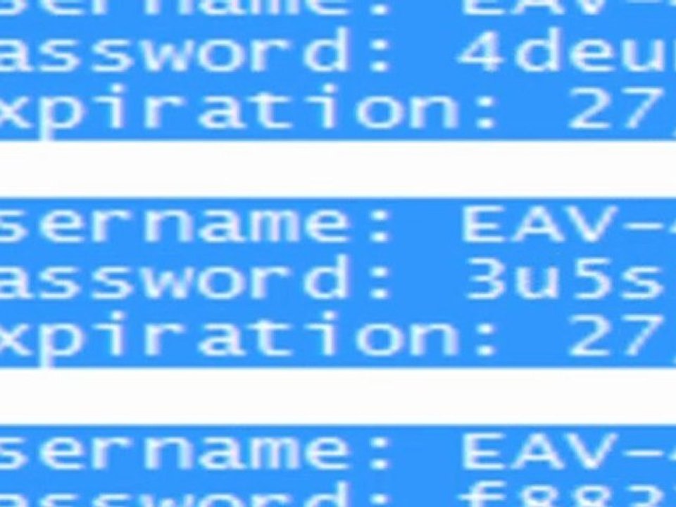 Eset smart security 4 username and password 2015 !
