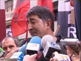 Más de 3000 ertzainas se manifiestan en Bilbao