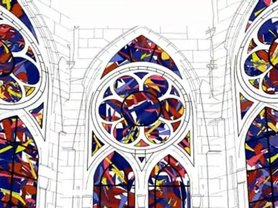 Imi Knoebel - Stained Glass Windows for the Notre-Dame Cathedral of Reims