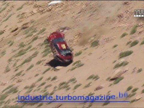 Jolie descente à Pikes Peak ( crash )
