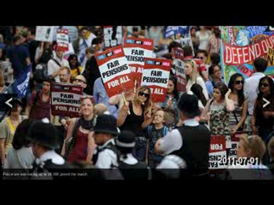 UK - protesters against austerity politic after saving gangsters banksters