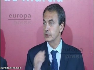 Zapatero: "Lorca recuperará la normalidad cuanto antes"