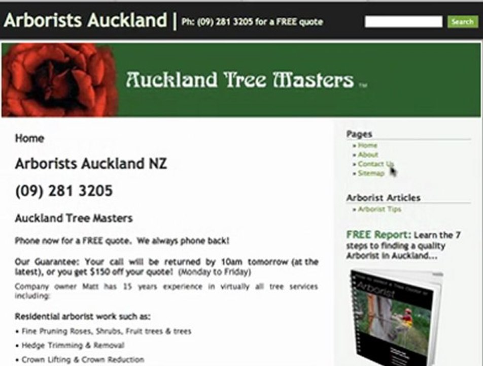 Tree Services Rodney District to Auckland