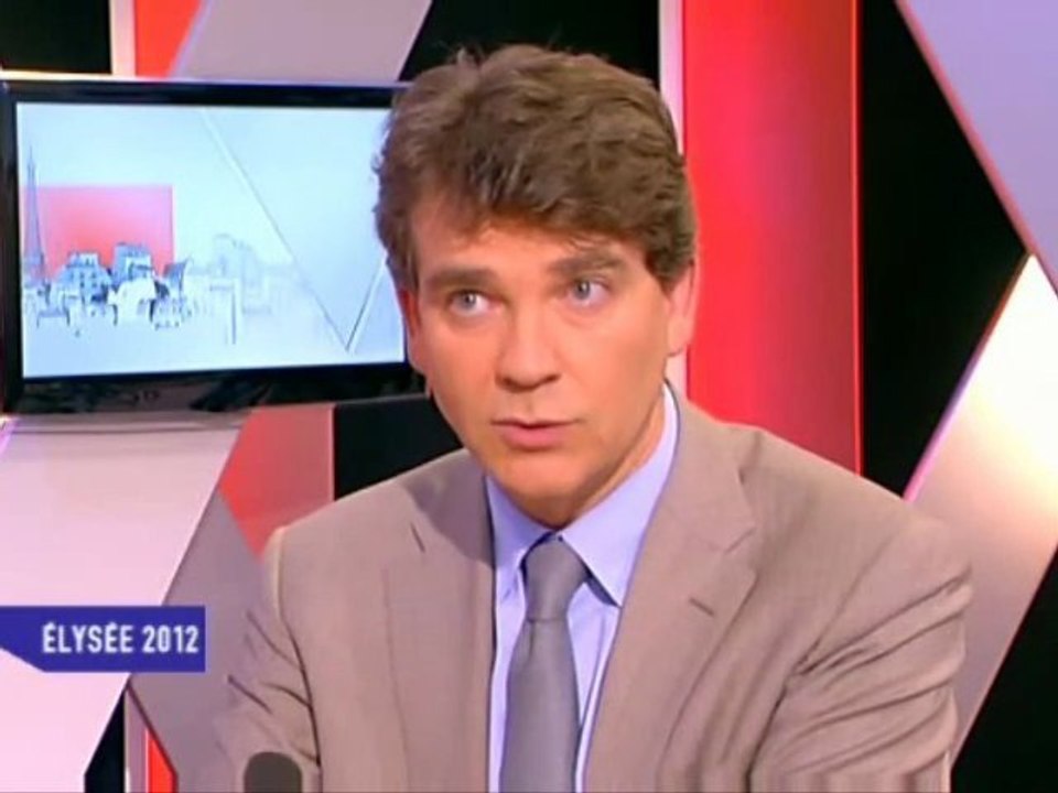 Arnaud Montebourg à Elysée 2012 sur I-Télé