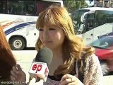 Turistas japoneses preocupados por las noticias