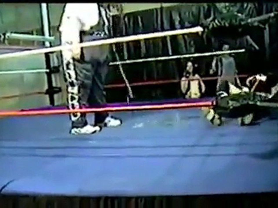 Überraschungsangriff eines Ringers