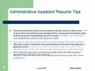 Administrative Assistant Resume