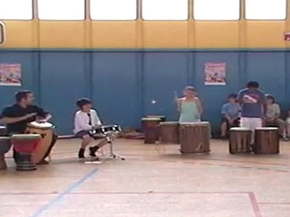 FETE COLLEGE CENTRE GAP  JUIN 2011  PERCUSSIONS