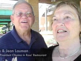 President Obama visits Ross'