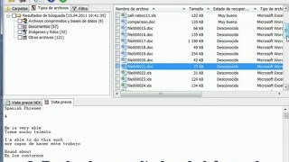 Recuperación de archivos borrados con Easy File Undelete