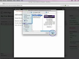 Create a Website on Facebook Part 8 - Wordpress Tutorial