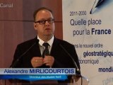 Alexandre MIRLICOURTOIS – Colloque Xerfi : Quelle place pour la France dans le nouvel ordre géopolitique et économique mondial ?