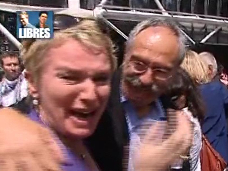 Quand Elise Lucet apprend la libération des otages