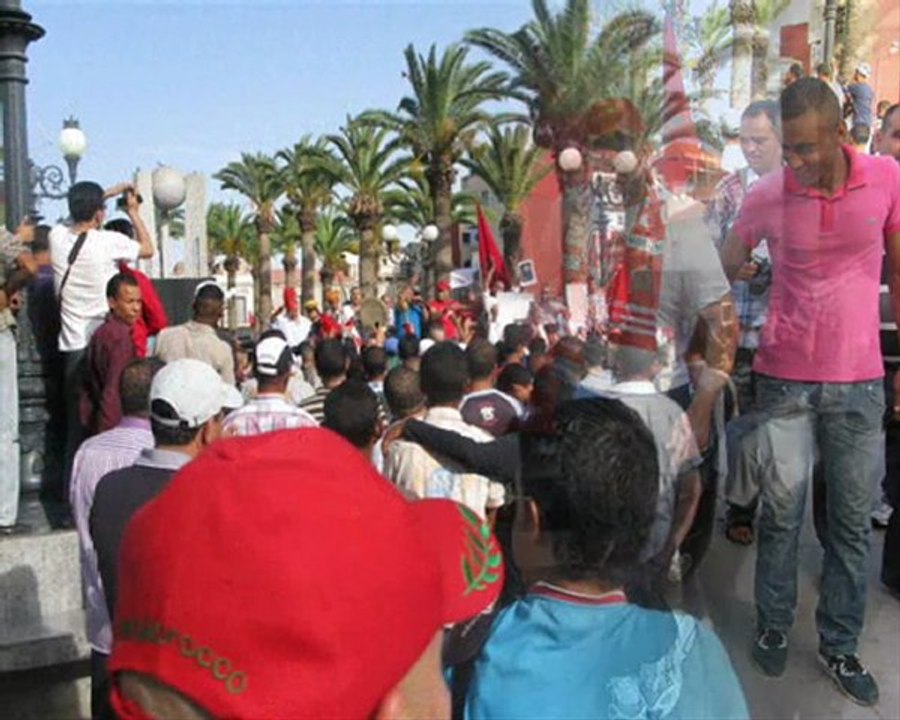 وجدة  فرحة يوم 19 يونيو 2011