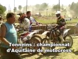 Tonneins : championnat d'Aquitaine de motocross