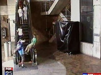 Ivre, il tombe de l'escalator et chute de 6 mètres